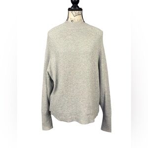 Prologue Chic Minimalist Heather Gray Sweater Size M Casual Comfort